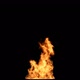 Burning Ground Fire Large Scale Front 01 - VideoHive Item for Sale