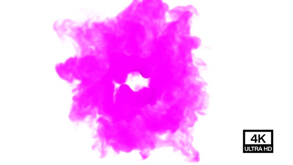 Circled Swirls Pink Smoke alt