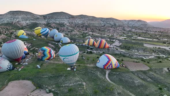 The Cappadocia region of Turkey is the most popular location in the world for hot air ballooning.