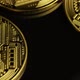 Rotating shot of Bitcoins (digital cryptocurrency) - BITCOIN 0065 - VideoHive Item for Sale