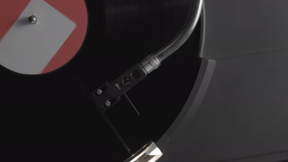 Vinyl player. Loop