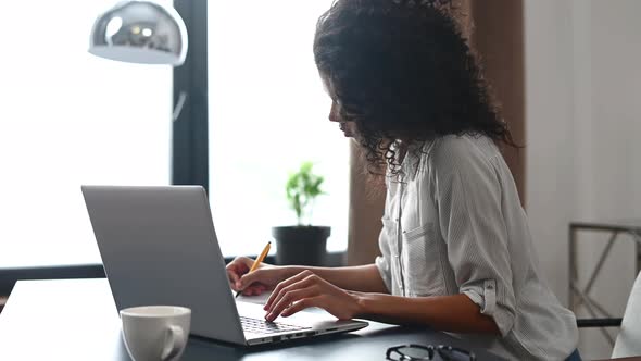 Confident AfricanAmerican Female Office Employee