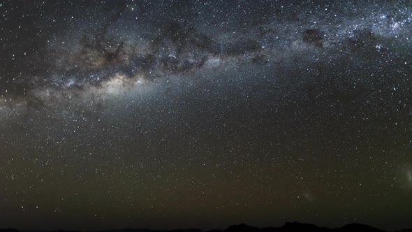 Africa Night Sky Time Lapse