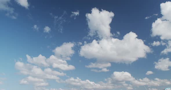 Blue Sky White Clouds