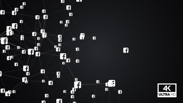 Social Media Facebook Plexus Background Looped V1 alt