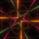 Colorful neon shapes moving - VideoHive Item for Sale