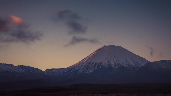 New Zealand Tongariro sunrise