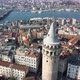 Galata tower aerial view - VideoHive Item for Sale