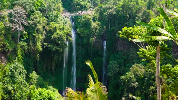 Beautiful Tropical Falls