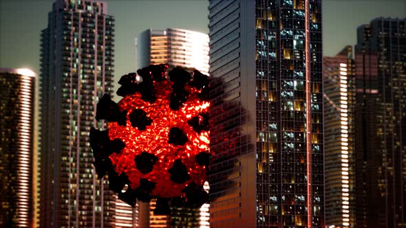 Empty City Caused By Quarantine As a Result of Coronavirus Infection alt