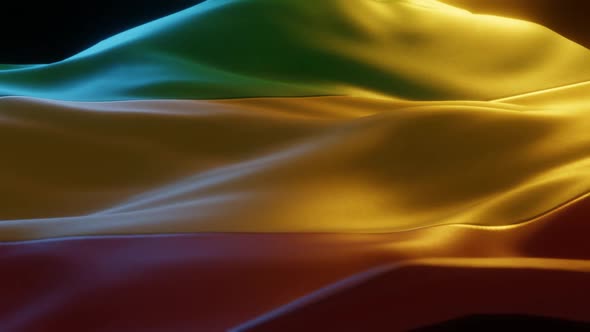 Mali - Stylized Flag