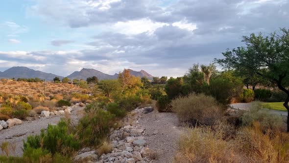 Summerlin Trails and morning walk in the western suburbs of Las Vegas Nevada