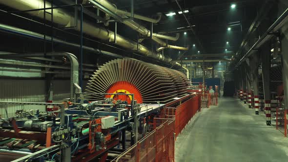 Equipment for Drying of Chipboard at a Woodworking Factory