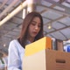 Woman Fired From Job Holding Box of Items - VideoHive Item for Sale