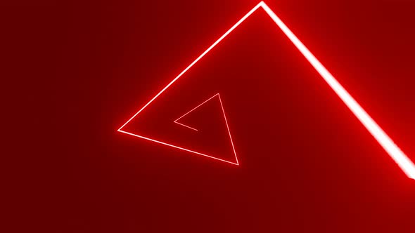 Triangle Tunnel 6mm Lens Vj Animation Abstract background