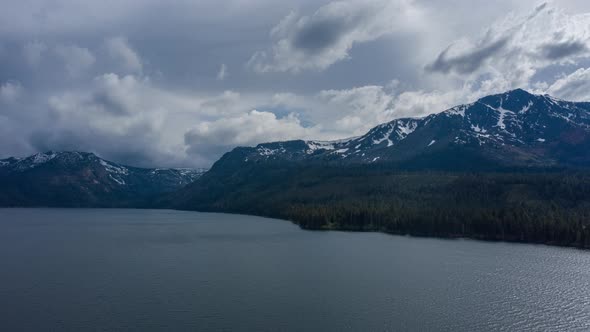 Lake & Mountains Aerial