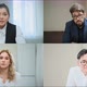 Bored Corporate Workers Listen to Manager Via Online Room - VideoHive Item for Sale