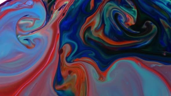 Abstract Colorful Sacral Liquid Waves Texture 850