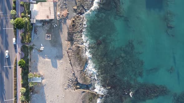 Vertical Video Alanya Turkey  a Resort Town on the Seashore