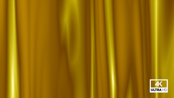 Golden Fabric Wave Background Loop V2