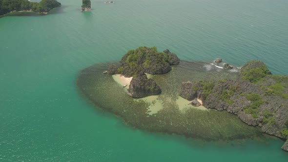 Seascape Caramoan Islands Camarines Sur Philippines