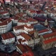 Drone View of the Densely Builtup Houses of Porto - VideoHive Item for Sale