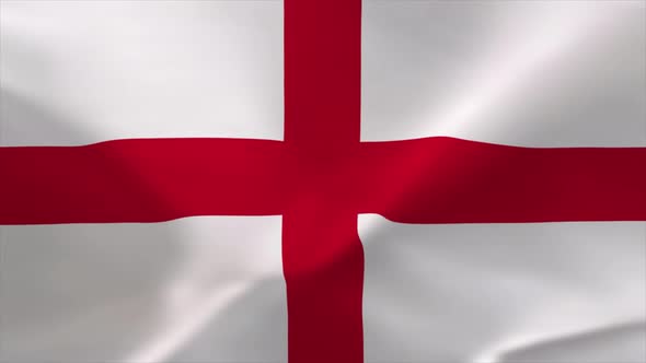 England Flag Waving Flag Animation 4K Moving Wallpaper Background