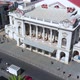 Municipal theatre of Santiago, National Opera of Chile (aerial view) - VideoHive Item for Sale