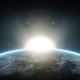 Earth with alien in the background - VideoHive Item for Sale