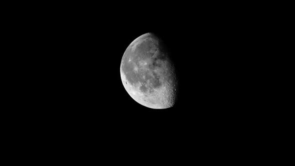 Moon Close-up. Planet Satellite.