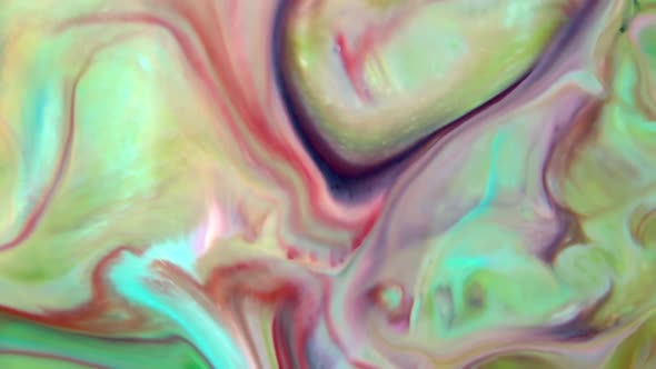 Abstract Vivid Colours  Psychedelic Paint Spreading Texture 44 alt