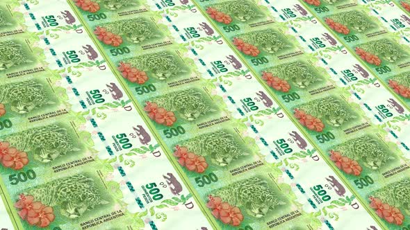 Argentina  Money / 500 Argentitian Peso 4K