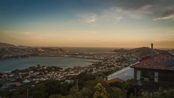 Wellington evening timelapse