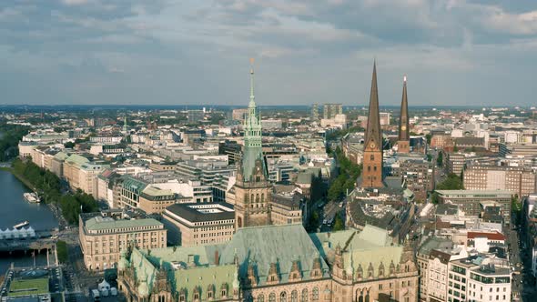 Cityscape of Hamburg