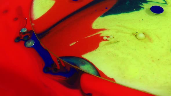 Abstract Coloured Ink Background Texture 4 alt