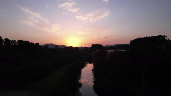 River Sunset