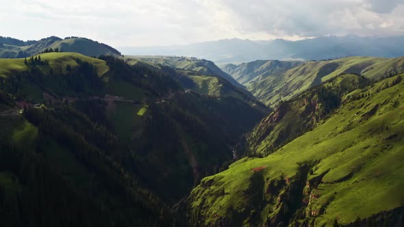 Duku Road mountains landscape