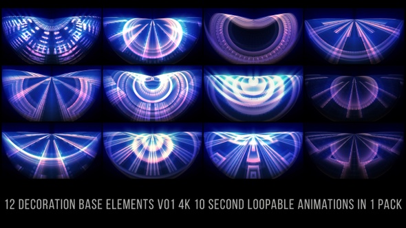 Decoration Base Elements Blue V01 alt