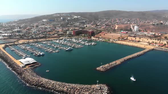 Marina en Ensenada Baja California.