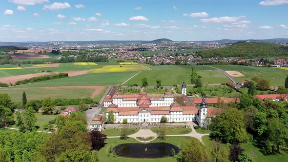 Palace Fasanerie with palace garden, Eichenzell, Hesse, Germany