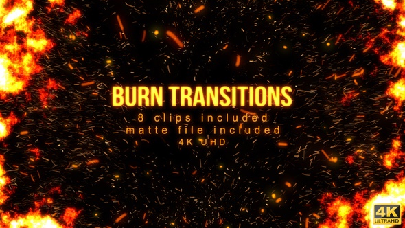 Burn Particle Transitions