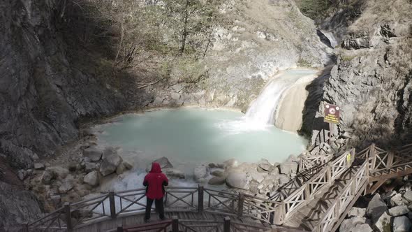 Wonderful blue lake