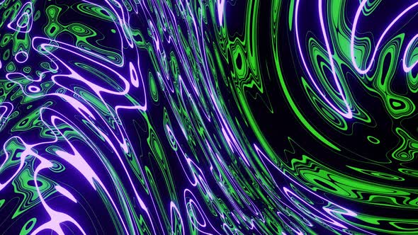 New Splash Green And Blue Colored Background Vj Loop 4K