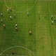Aerial View From Top To Bottom On A Green Soccer Field. - VideoHive Item for Sale