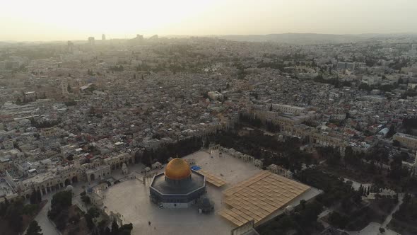 Aerial view of the Old City