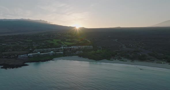 Rising Sun in Hawaii