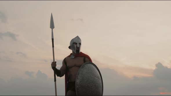 Spartan Holding Spear Outdoors