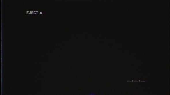 VHS Eject symbol interface for overlay alt