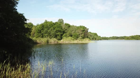 Beautiful Landscape Of Lakes Zaronovo And Knyazhnoe 17