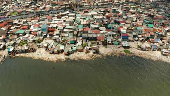 Slums and Poor District of the City of Manila